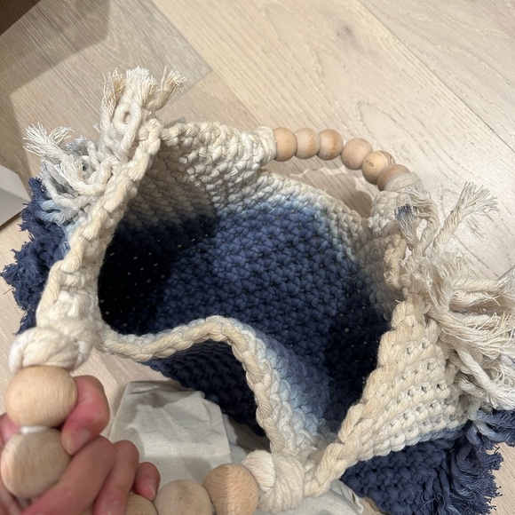 NEW Handmade Macrame Fringe Tote Bag - Picture 6 of 8